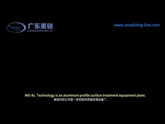 অ্যালুমিনিয়াম অ্যানোডাইজিং উৎপাদন লাইন