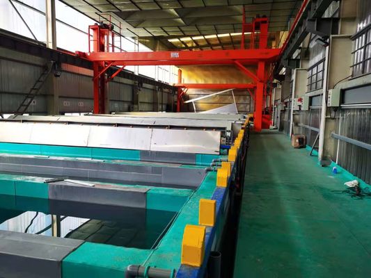 ভালো দাম 80 Tons/Month Semi-Automatic Hard Anodizing Line for Black Anodized Aluminum Parts অনলাইন
