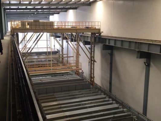 মানাউল র্যাকিং সিস্টেমের সাথে স্বয়ংক্রিয় উল্লম্ব অ্যানোডাইজিং লাইন