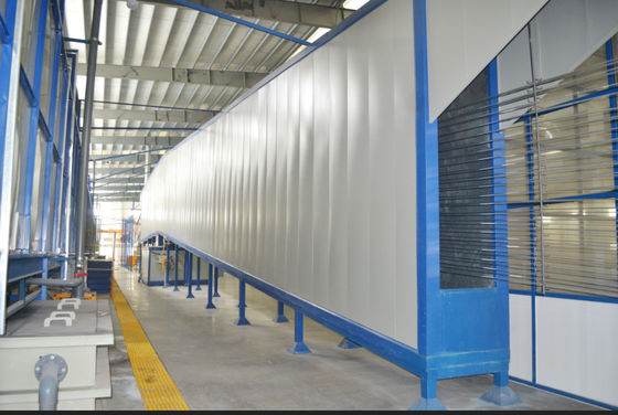 স্প্রে করা উল্লম্ব পাউডার আবরণ লাইন স্বয়ংক্রিয় 1200T/মাস আউটপুট