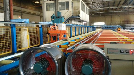 380V অ্যালুমিনিয়াম এক্সট্রুশন হ্যান্ডলিং সিস্টেম 700T ক্ষমতা সেমিয়াটোমেটিক