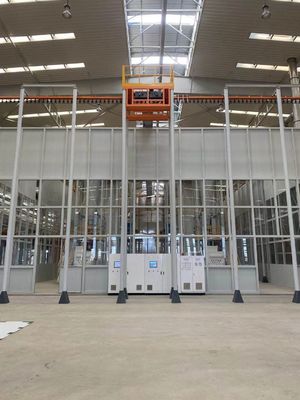 স্বয়ংক্রিয় শিল্প পাউডার আবরণ লাইন উল্লম্ব অ্যালুমিনিয়াম প্রোফাইল