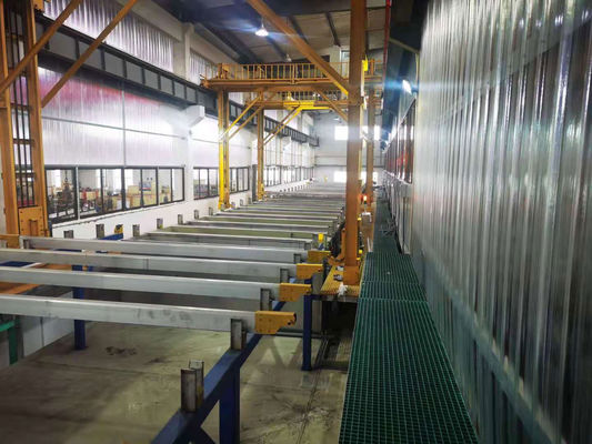 ভালো দাম 500T/মাস অ্যানোডাইজিং প্রোডাকশন লাইন সেমিয়াটোমেটিক/স্বয়ংক্রিয় অনলাইন