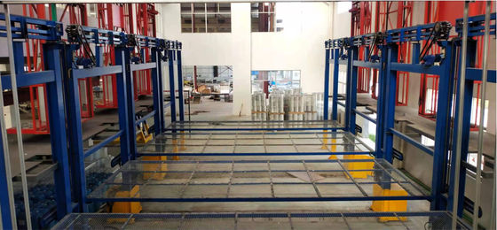 পাওয়ার স্বয়ংক্রিয় অ্যানোডাইজিং লাইন প্রক্রিয়া অনুভূমিক অ্যানোডাইজিং লাইন