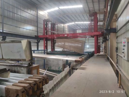380V - 415V অ্যানোডাইজিং প্রোডাকশন লাইন ম্যানুয়াল 200T/মাস আউটপুট