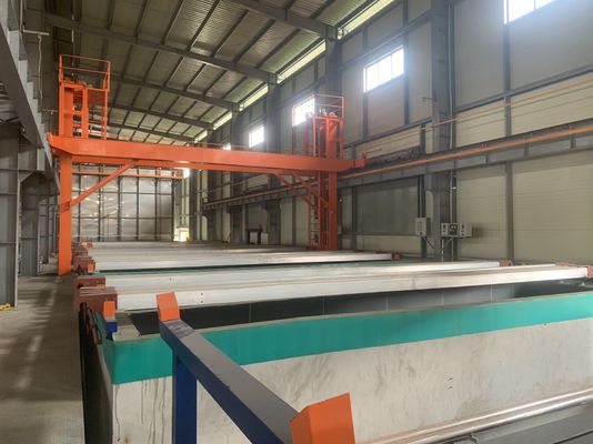 ভালো দাম 2500T / মাস ম্যানুয়াল অক্সিডেশন উত্পাদন লাইন 8000*প্রস্থ*3500 অনলাইন