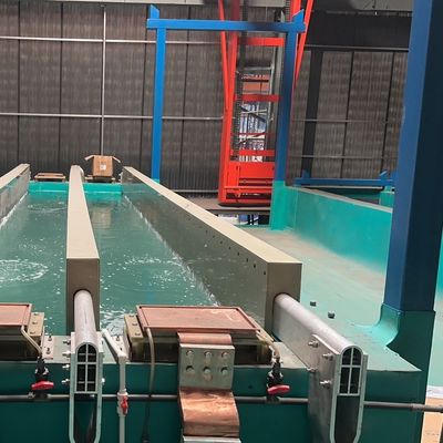 ভালো দাম 3000T / M সেমি-অটোমেটিক অ্যানোডাইজিং উত্পাদন লাইন 8-12μm অনলাইন