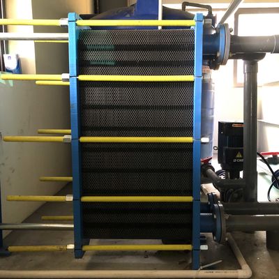 কালো স্টেইনলেস স্টীল প্লেট টাইপ হিট এক্সচেঞ্জার গঠন অ্যানোডাইজিং