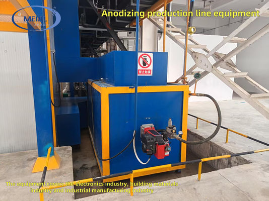শক্তি-নিরাপদ শুকানোর সিস্টেম সহ উচ্চ ক্ষমতা সম্পন্ন অ্যালুমিনিয়াম অ্যানোডাইজিং লাইন।