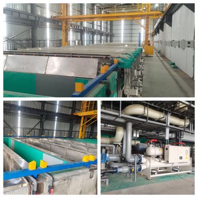 ভালো দাম 2000T/M হাই-এন্ড অ্যালুমিনিয়াম প্রোফাইল অ্যানোডাইজিং উৎপাদন লাইন অনলাইন