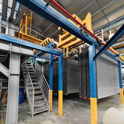 কম শক্তি খরচ 1000 টন / মাস অ্যালুমিনিয়াম প্রোফাইল অক্সিডেশন চিকিত্সা সিস্টেম