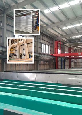 ভালো দাম অটোমোটিভ অ্যালুমিনিয়াম প্রোফাইলের জন্য 150T/m অ্যানোডাইজিং উত্পাদন লাইন অনলাইন