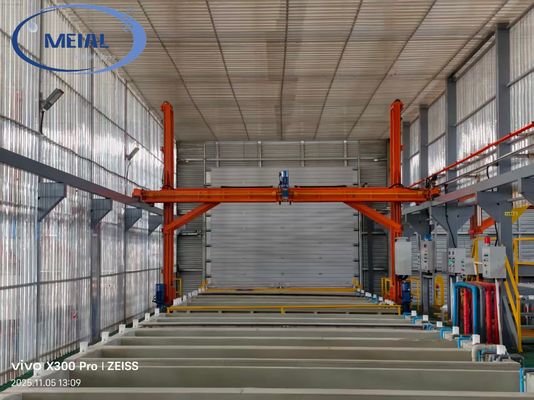 ভালো দাম Horizontal Anodizing Production Line with 5-15μm Film Thickness Uniformity and ±0.5℃ Temperature Precision অনলাইন