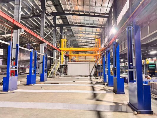 ভালো দাম 150 টি / এম অ্যালুমিনিয়াম প্রোফাইল অ্যানোডাইজিং লাইন 8-12μm ফিল্ম এবং সহজ অপারেশন জন্য 365 দিনের ওয়ারেন্টি অনলাইন