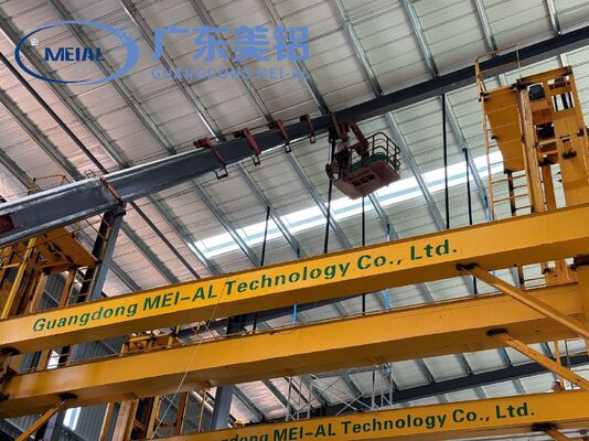 ভালো দাম 150 টি / এম অ্যালুমিনিয়াম সিলিন্ডার অ্যানোডাইজিং হার্ড অক্সিডেশন উত্পাদন লাইন অনলাইন