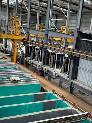 ভালো দাম 25% উচ্চতর শক্তি দক্ষতা অ্যানোডাইজিং হিটিং সিস্টেম 10-80 °C তাপমাত্রা পরিসীমা এবং ± 0.5 °C অ্যানোডাইজিং উত্পাদন লাইন জন্য নির্ভুলতা সঙ্গে অনলাইন