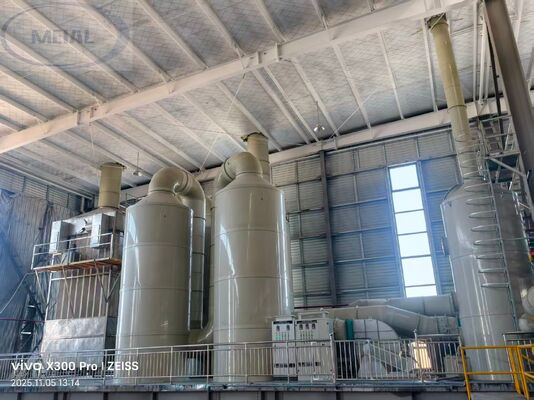 ভালো দাম উচ্চ-কার্যকারিতাযুক্ত অ্যানোডাইজিং নিষ্কাশন গ্যাস বিশুদ্ধকরণ এবং বায়ুচলাচল সিস্টেমের নকশা অনলাইন